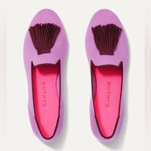 BRAND NEW Rothy’s Very Pink Merino Tassel Loafer